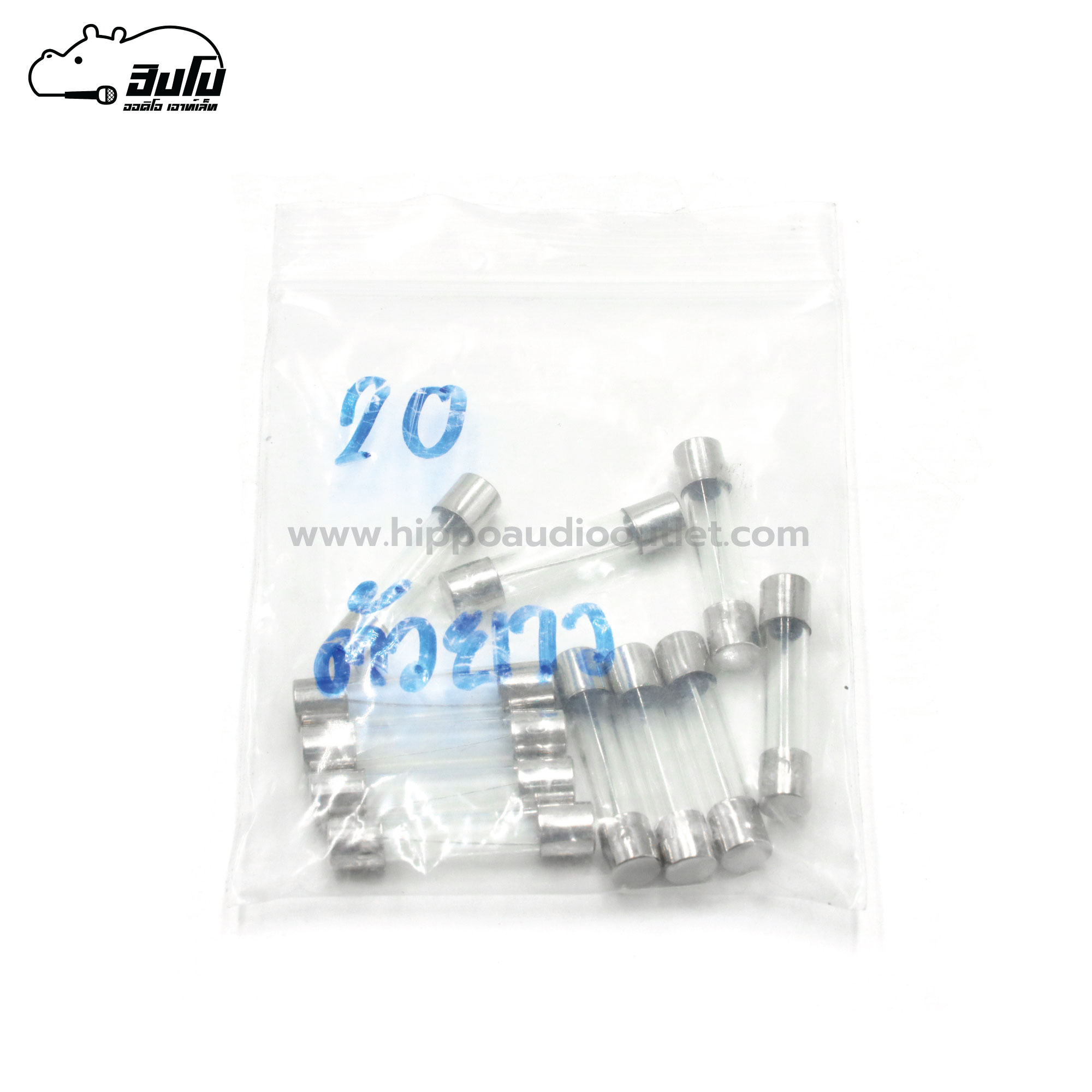 ฟิวส์หลอดแก้วยาว 30มม. 20A (SP1)