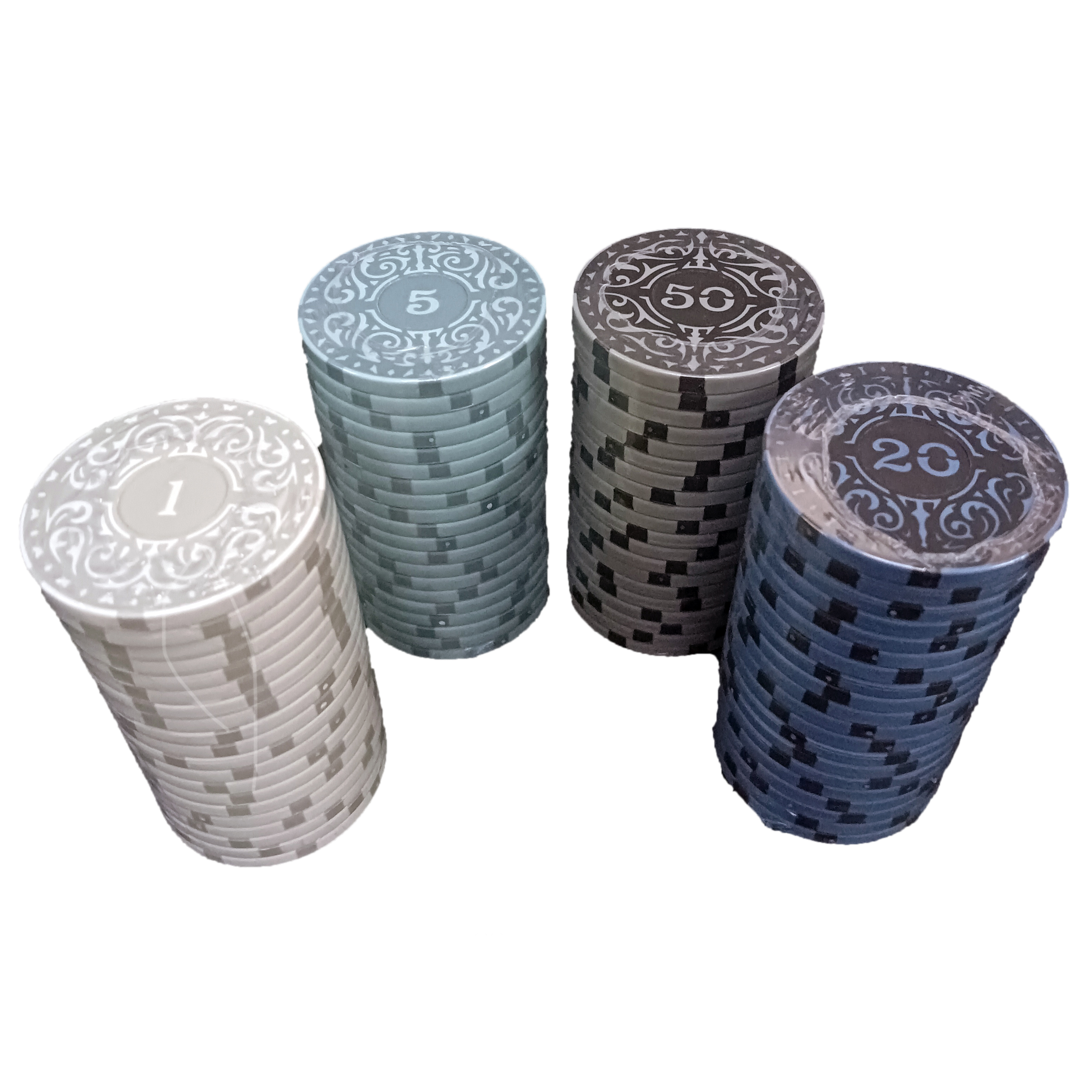 Iron Clays Sleeves of 20 (Brass Upgrade Component)