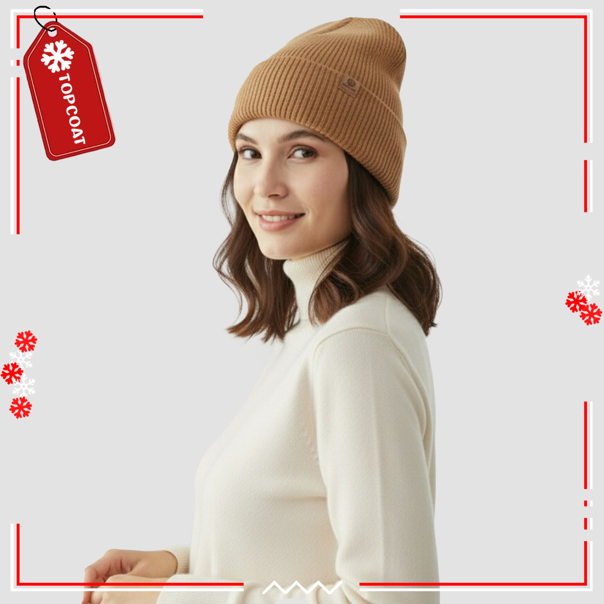 หมวกกันหนาว (Ribbed) บุขนหนานุ่มแบบพิเศษ ใส่สบายกระชับ