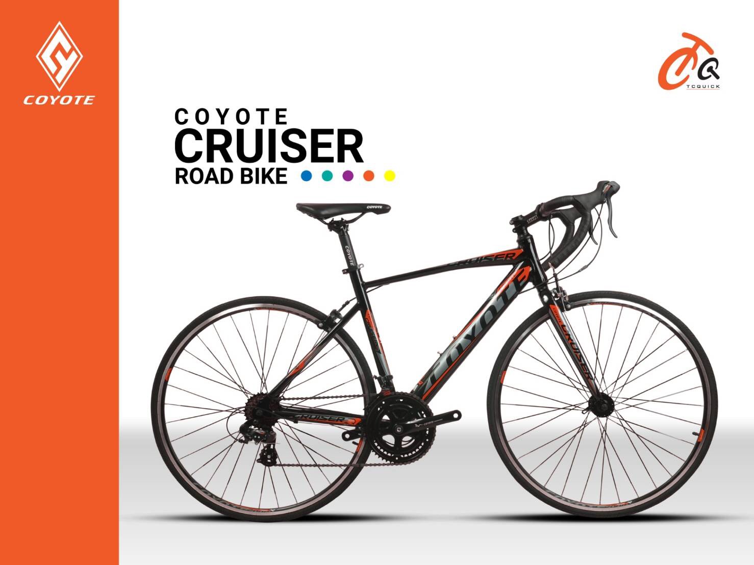 จักรยานเสือหมอบ COYOTE รุ่น CRUISER