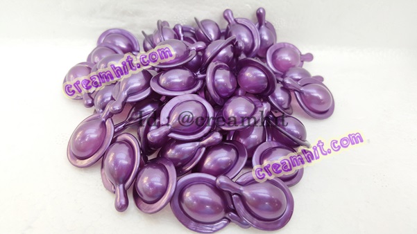 วิตามินเซรั่มบำรุงเส้นผมเข้มข้น แบบเม็ด สีม่วง สูตรดอกอัญชัน VQ Hair Vitamin