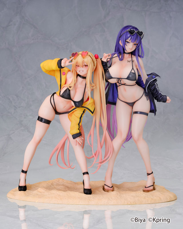 พร้อมส่ง 13597 scale Yuna & Sayuri Set w/Special Base 1/6 มือ 1 กล่องคม