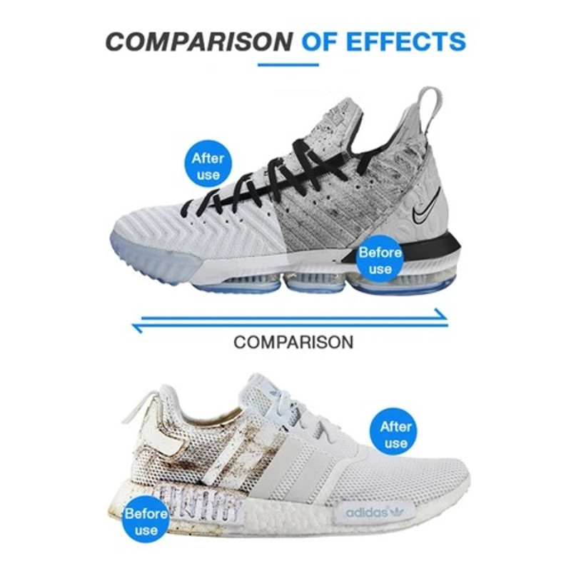 Shoe Wet Wipes ทิชชู่เปียก ผ้าเปียก เช็ดทำความสะอาดรองเท้า ขจัดคราบสกปรก ขนาด 12 แผ่น, 30 แผ่น, 80 แผ่น