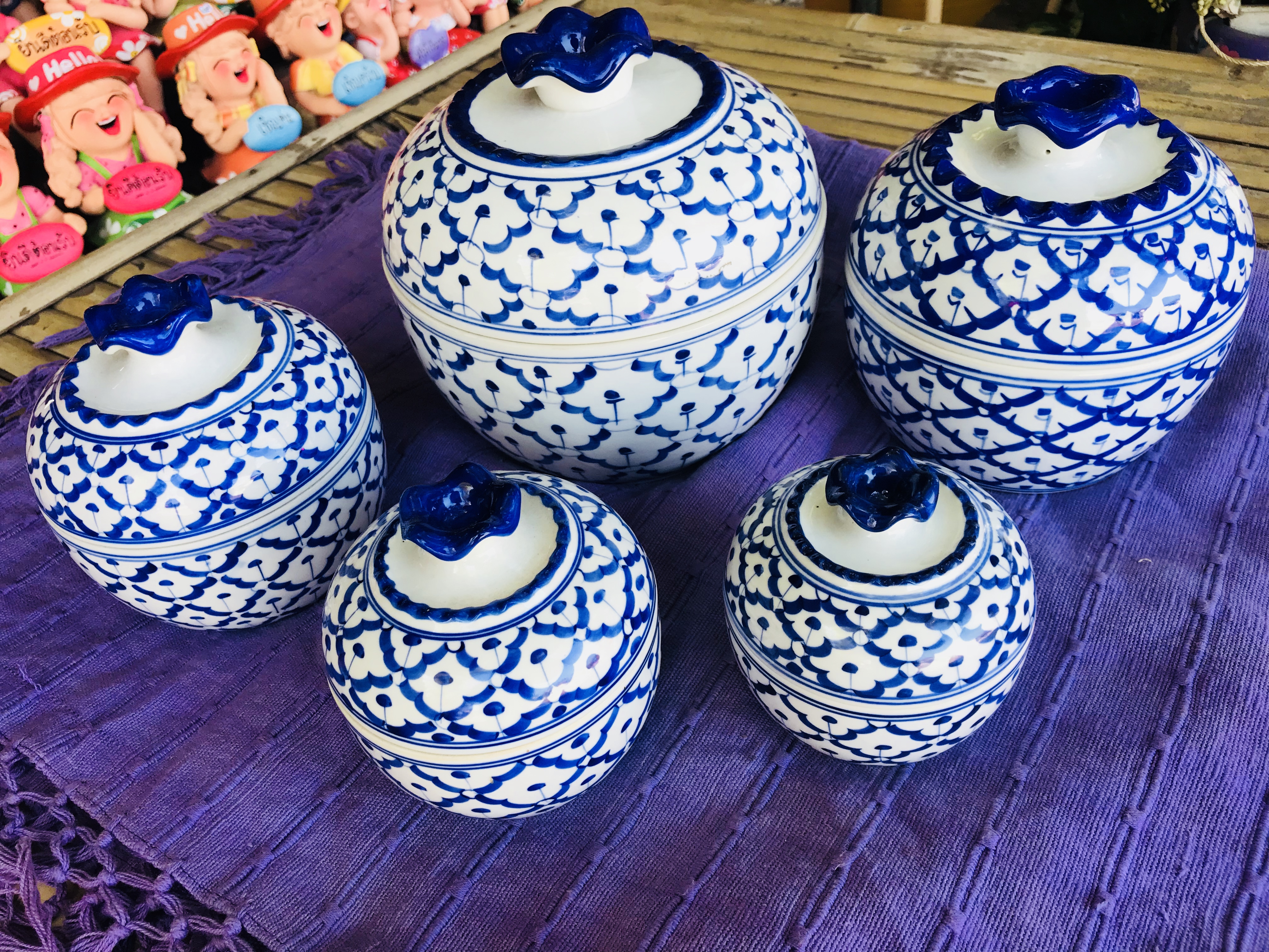 โถจีบลายไทย5"