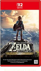 NIntendo Switch 2 : NS2 The Legend of Zelda Breath of The Wild (Us/Asia)