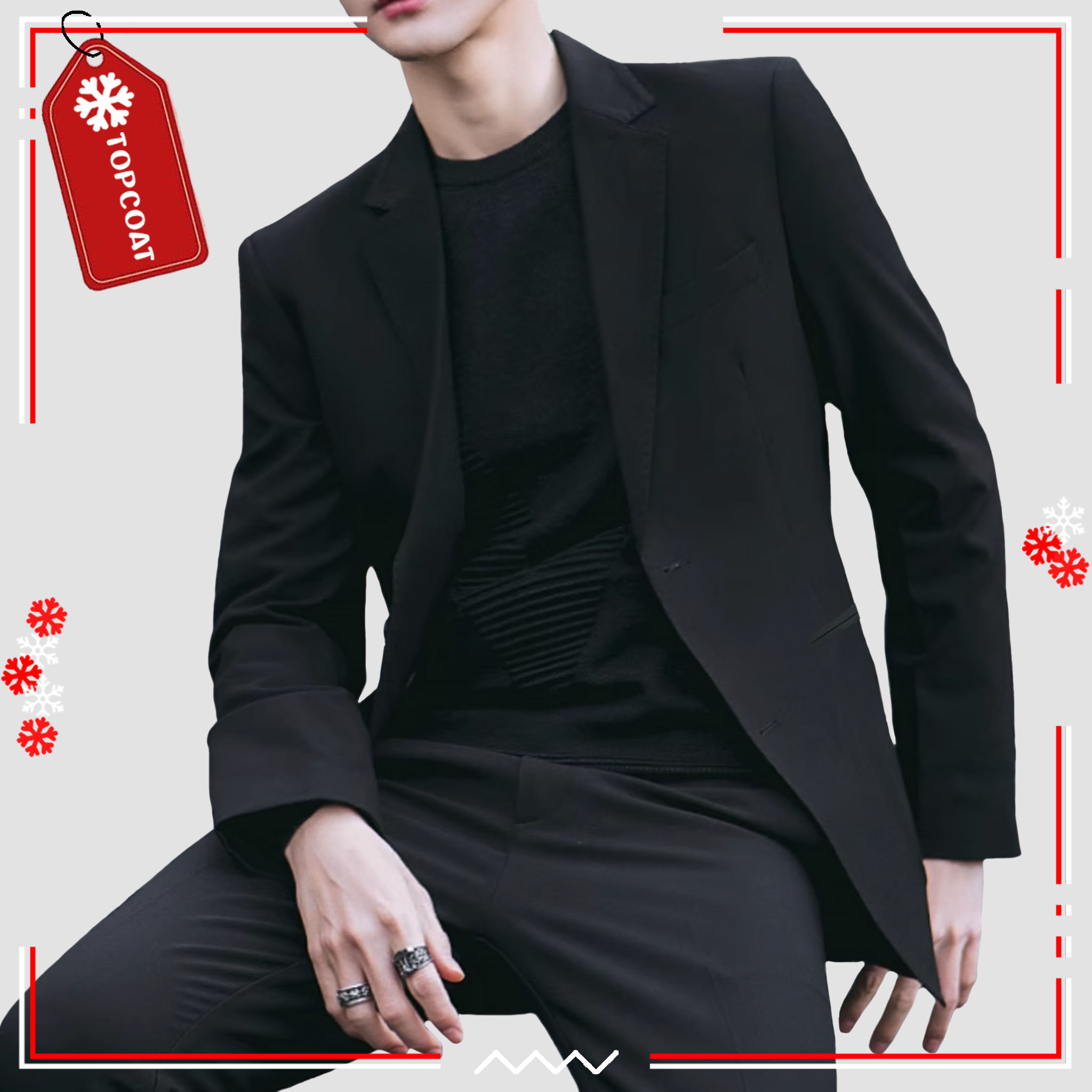 เสื้อสูทเบลเซอร์สำหรับผู้ชาย (Business) ซับในทั้งตัว ดีไซน์เรียบหรูใส่ออกงานทางการต่างๆ