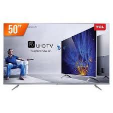 TV TCL 50 นิ้ว 50P6US UHD 4K HDR SMART Android TV สินค้าใหม่ประกันศูนย์