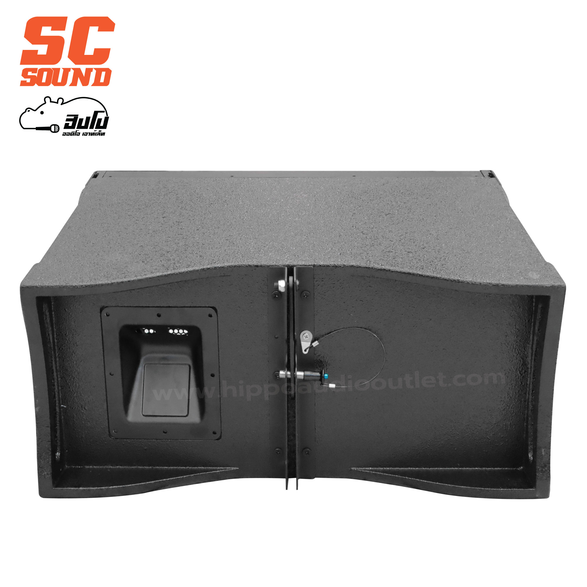 ตู้เปล่าแขวน 12 นิ้วเดี่ยว V8 (SC sound) (HP001-01)