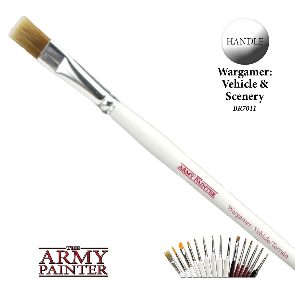 [Paint] Army Painter Brush: Vehicle Terrain