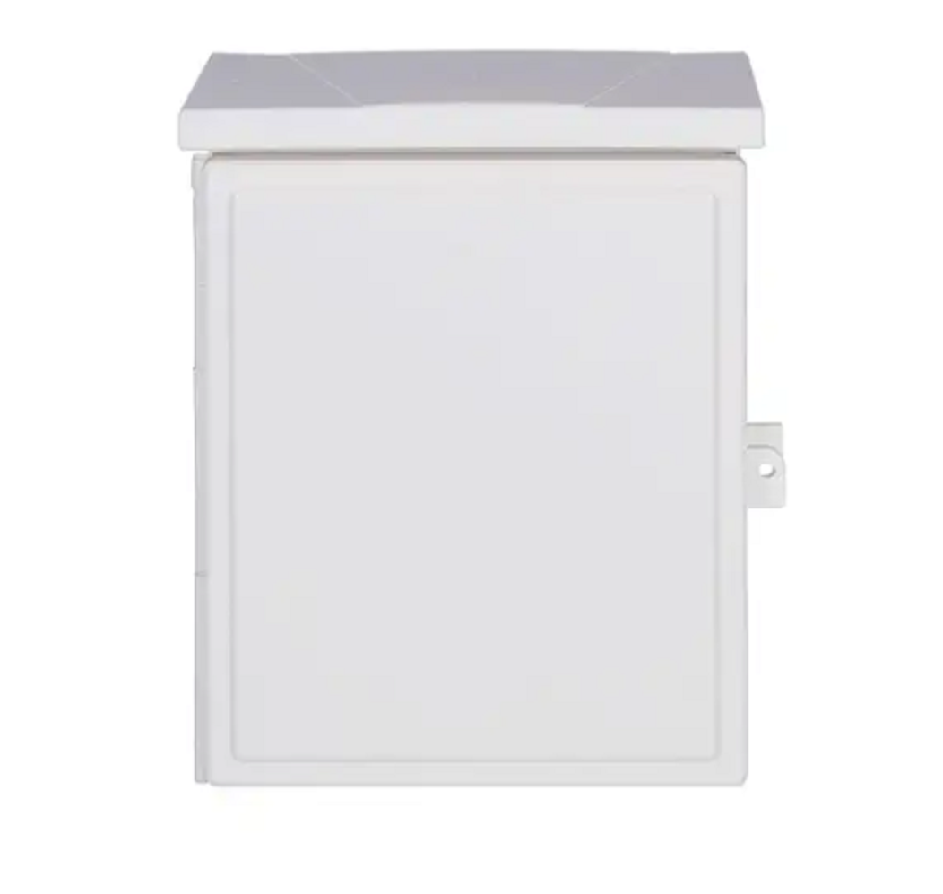 ตู้PVC ตู้กันน้ำพลาสติก ฝาทึบ ขนาด 7x12นิ้ว ตู้พลาสติกฝาทึบ ยี่ห้อLeetech รุ่น ABC -A712