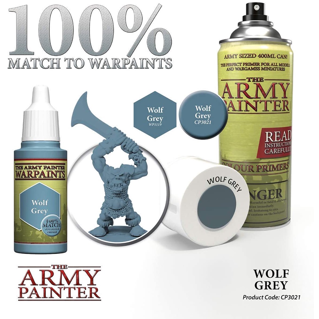 [Paint] Army Painter Spray Primers: Wolf Grey