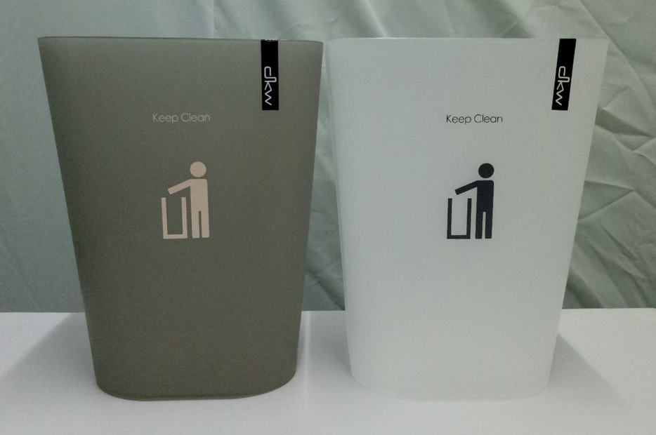 ถังขยะใส ทรงเหลี่ยม 11 ลิตร