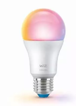 WiZ หลอดไฟเปลี่ยนสีอัจฉริยะ ขนาด 8.5 และ 13 วัตต์ 16 ล้านสี ถนอมสายตา หรี่ไฟได้ รับประกัน 2 ปี