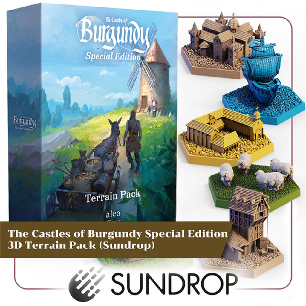 The Castles Of Burgundy: Special Edition Core Box / 3D Terrain Pack