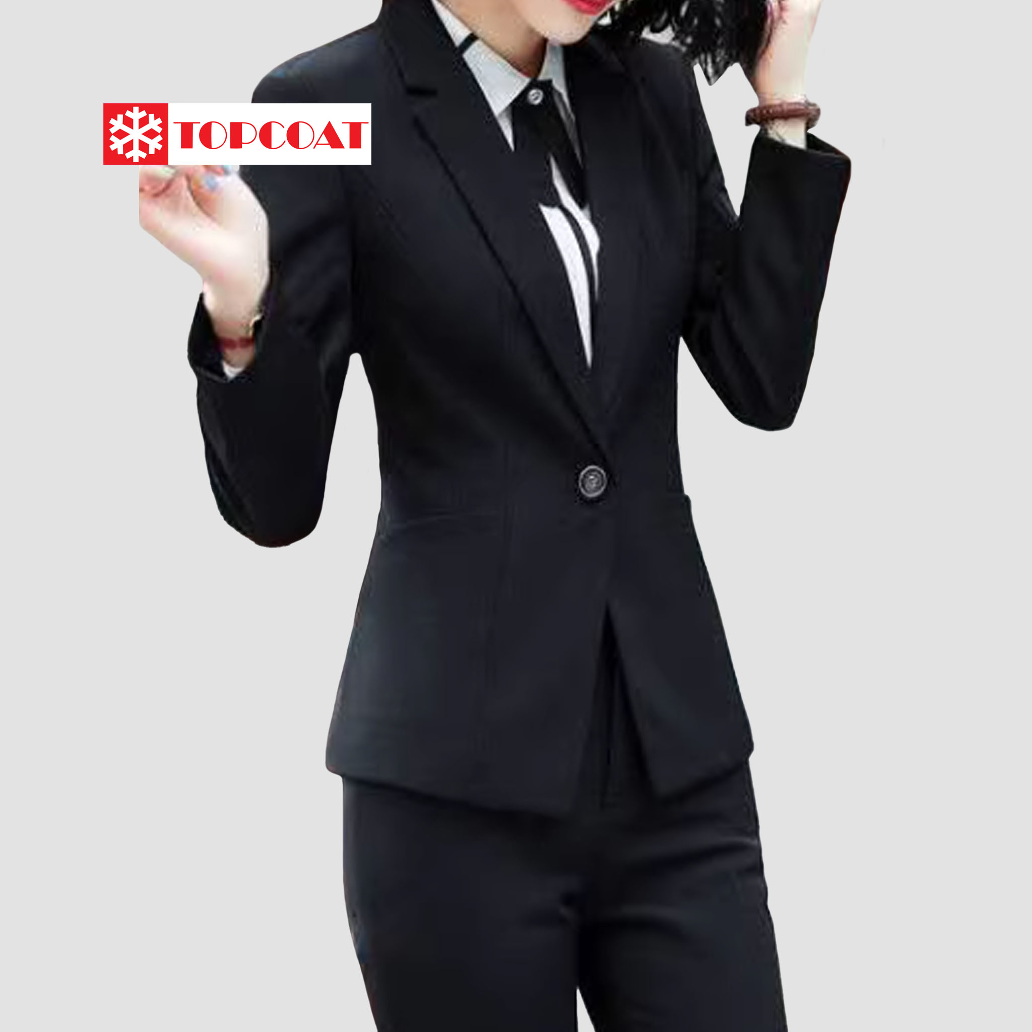 เสื้อสูททรงเข้ารูปไซส์ใหญ่ ซับในทั้งตัว ใส่ทำงาน มี 2 แบบ