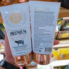 โฟมล้างหน้าวูดู โฟมล้างเครื่องสำอาง โฟมล้างหน้าน้ำนม Voodoo premium milk cleansing makeup remover