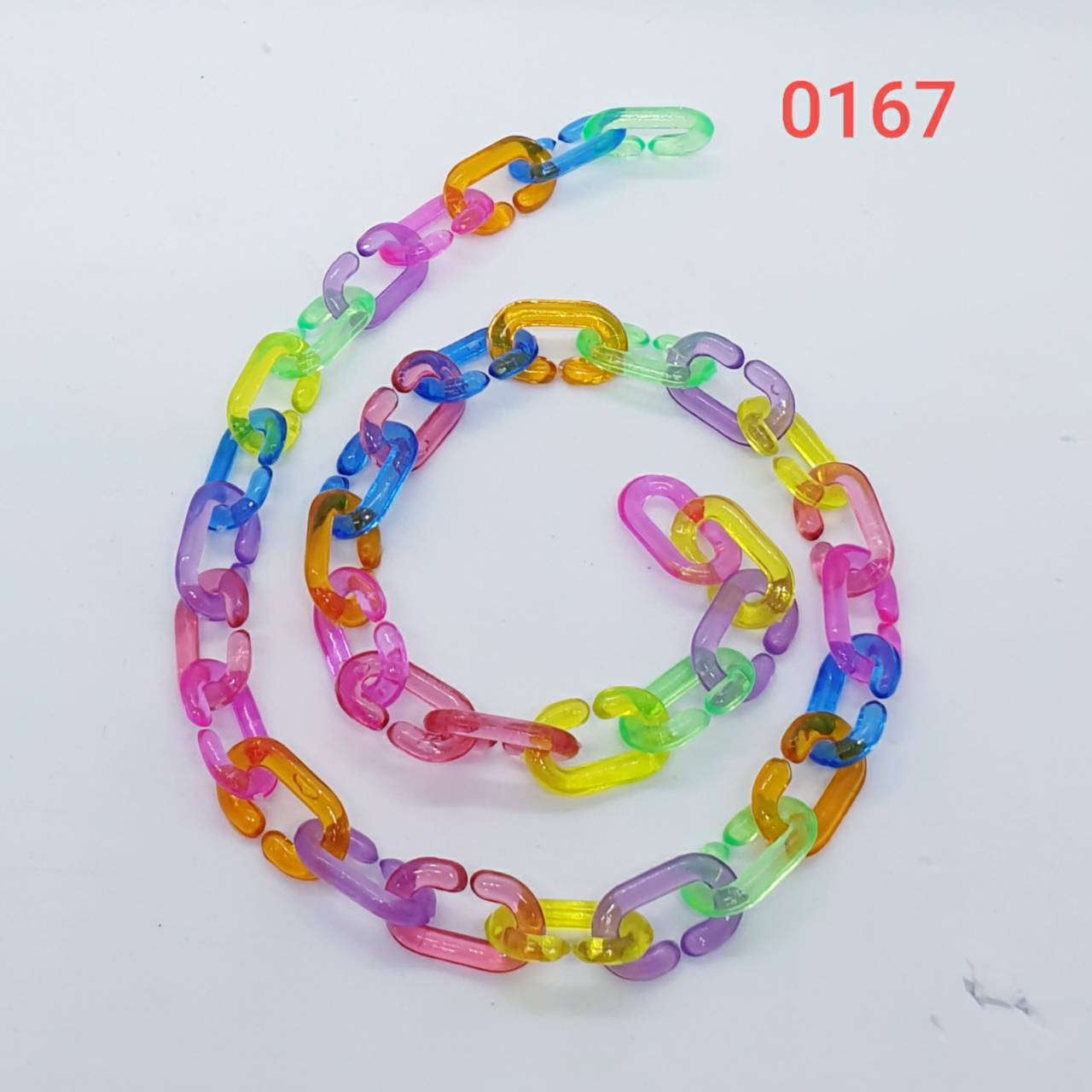 โซ่ C เล็กใสคละสี