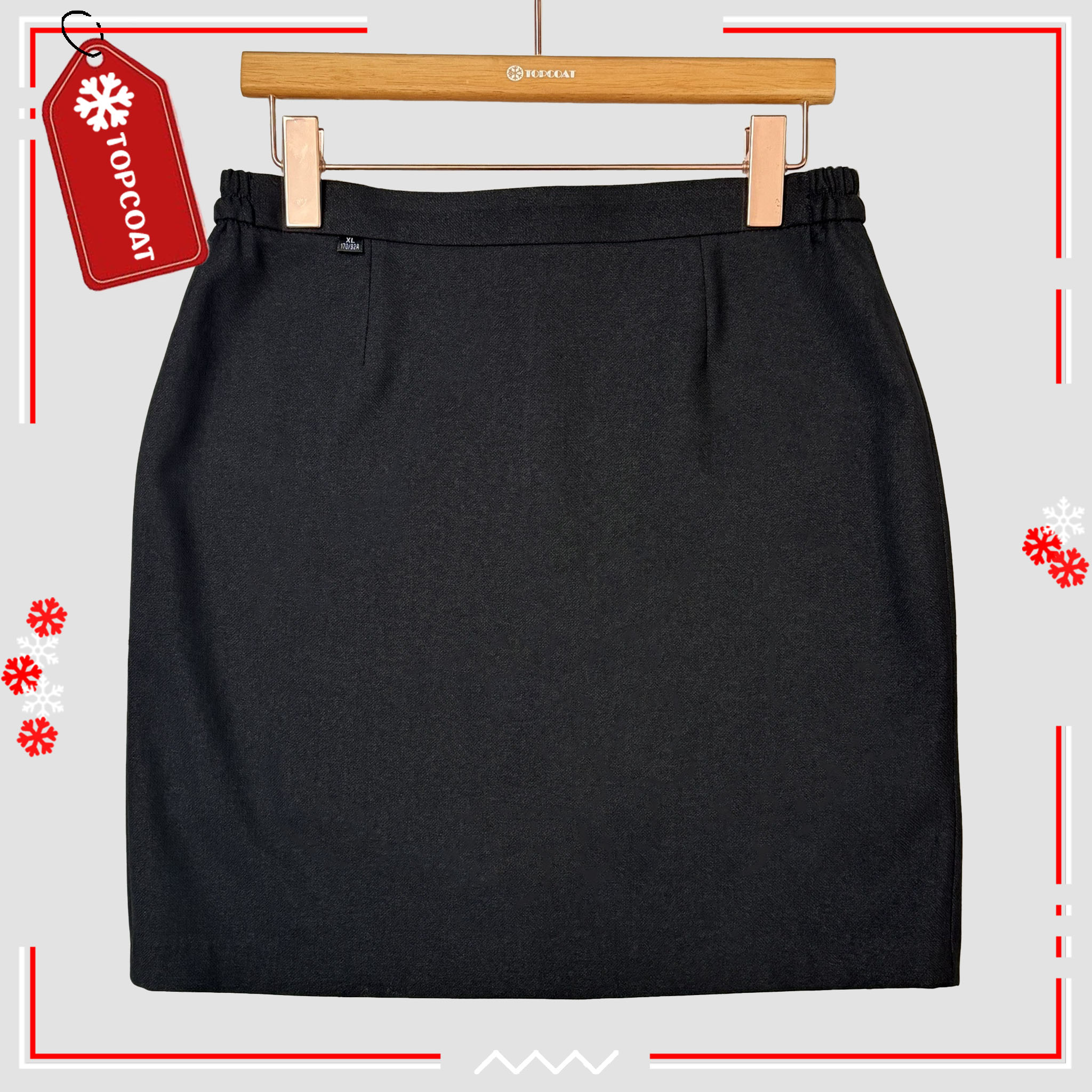 สูทเบลเซอร์พร้อมกระโปรงกระดุมเพชร ไซส์ใหญ่ ทรงสวย ผ้าเนื้อละเอียด สีดำ สีน้ำเงิน