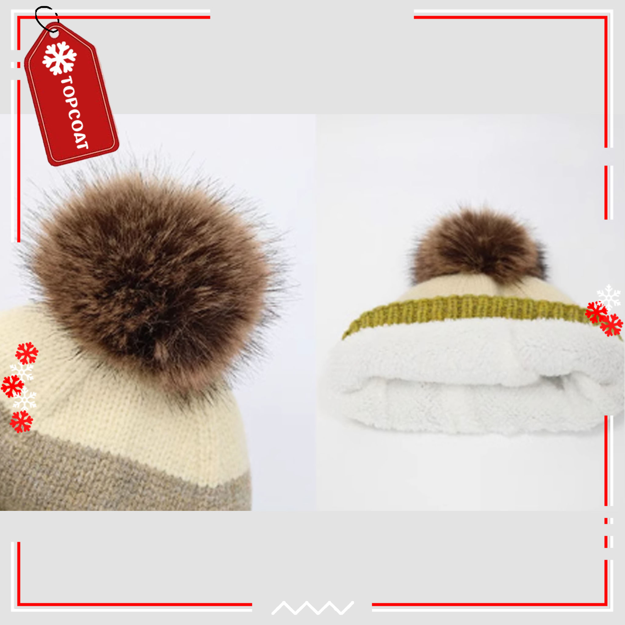 เซ็ทหมวก ถุงมือ ผ้าพันคอกันหนาว บุขนหนานุ่ม รักษาอุณหภูมิได้ดี