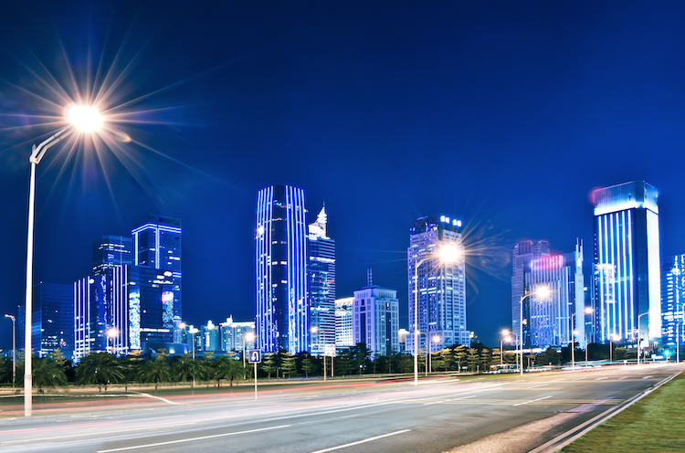 LED Street Light Sensor 16w Daylight โคมถนนแอลอีดี เซ็นเซอร์แสงอาทิตย์ ปิด-เปิดอัตโนมัติ