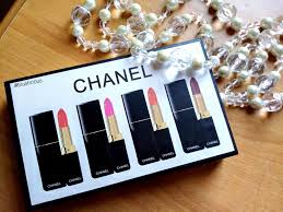 chanel lips set ลิปเซ็ตแบรนด์เนม มาพร้อมกล่องหรูมาก