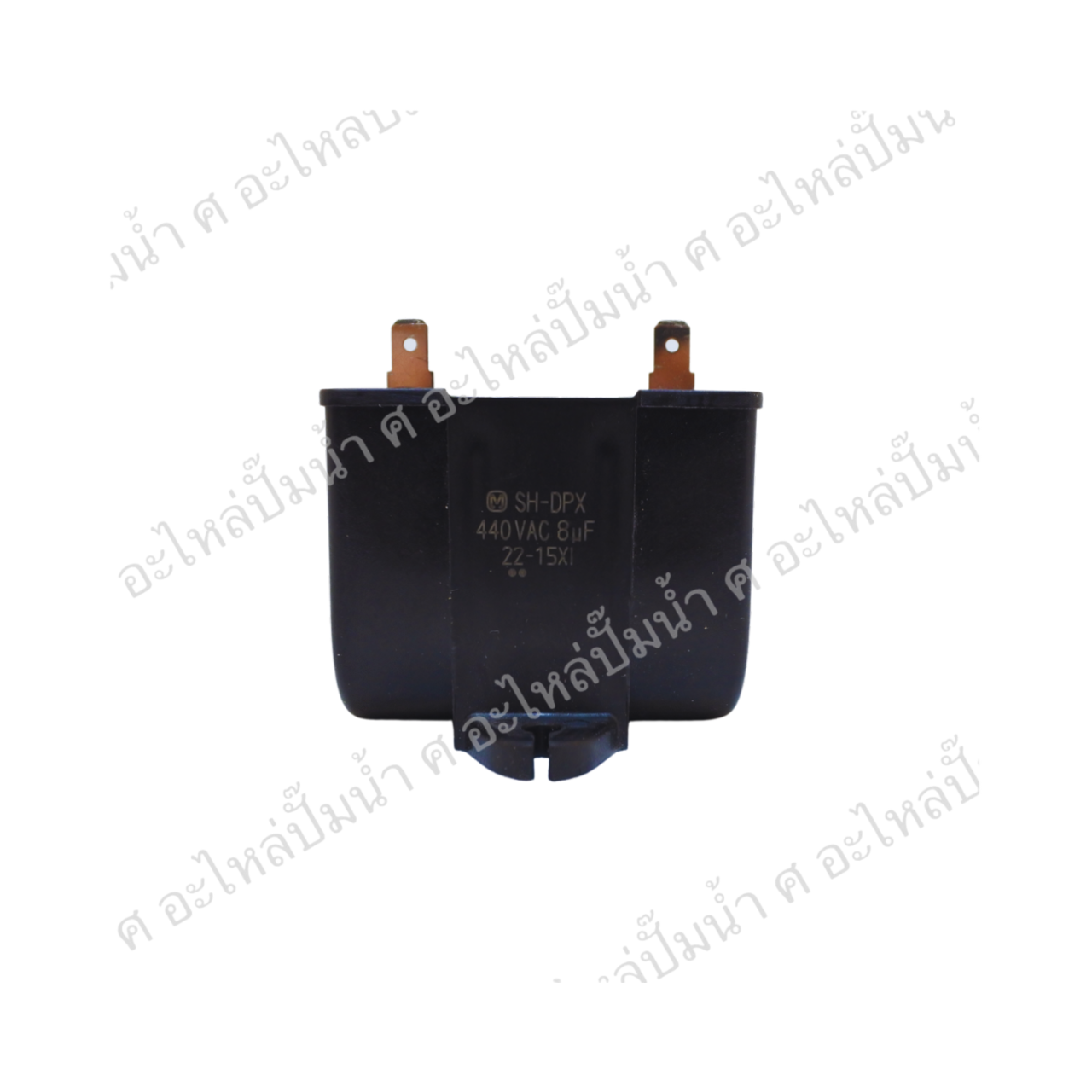 คอนเดนเซอร์ 8 uf x 440 v. (JET) แท้