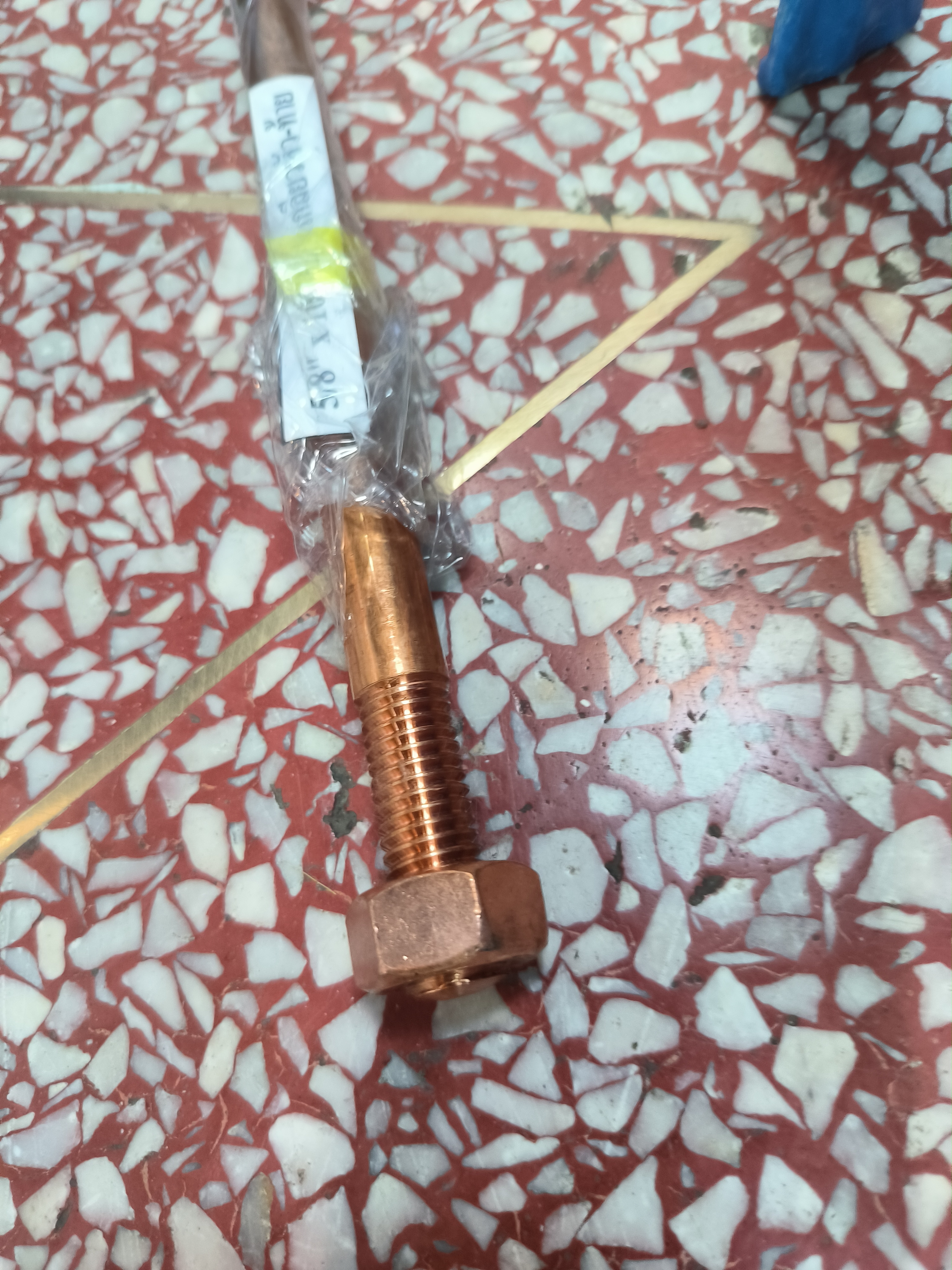 กราวหรอดชุบแดง เกลียวหัวท้าย 1เมตร ทองแดงล้วน เกลียว2ฝั่ง Copper Electrolyzed Ground Rod Threaded 2 End Brand: Steel City