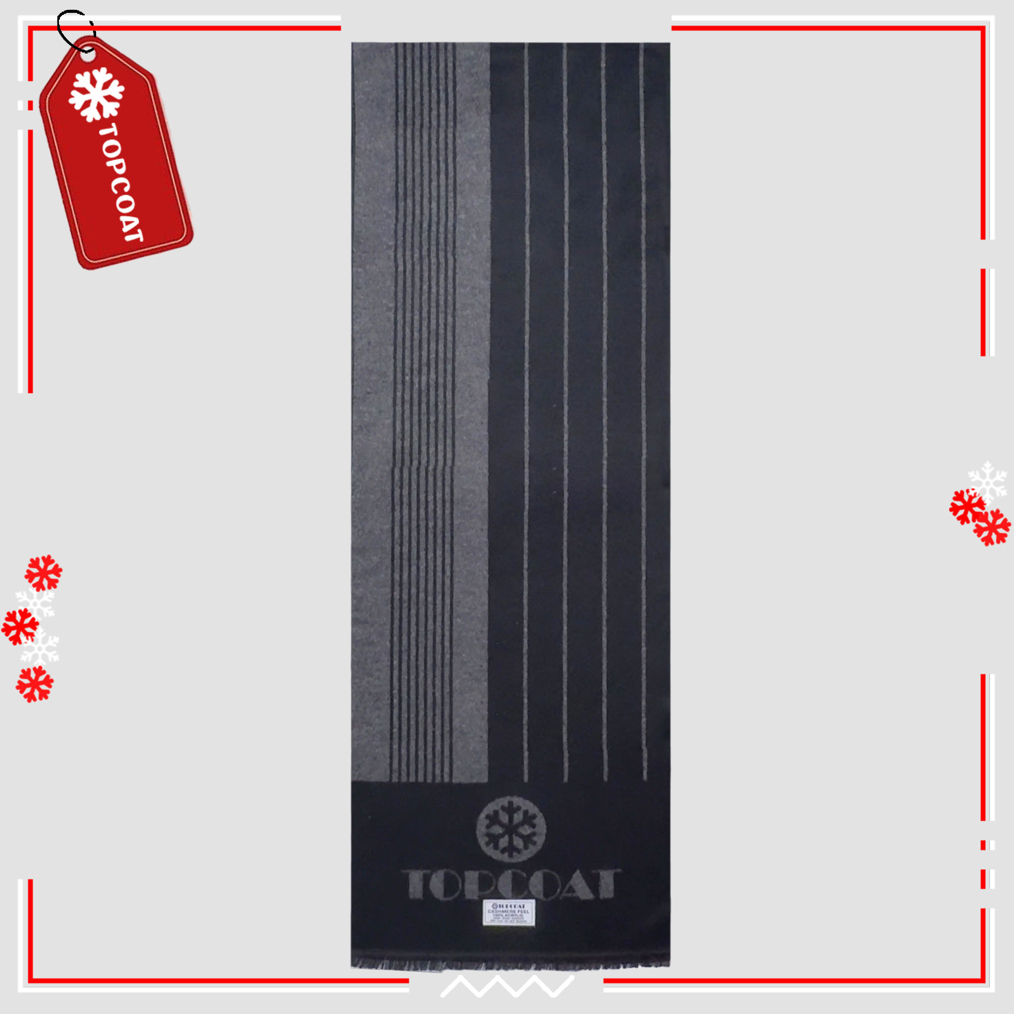 ผ้าพันคอกันหนาว (Formal) ผืนใหญ่ น้ำหนักเบา ไม่คัน ใส่สบาย