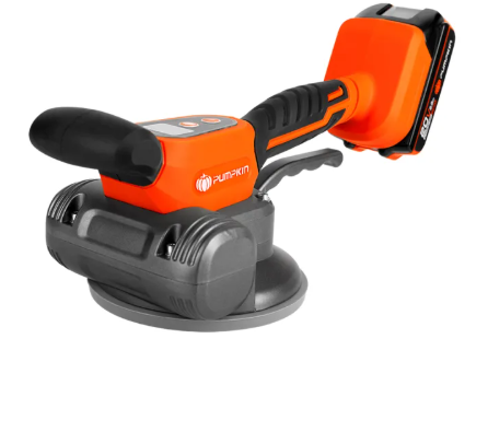 PUMPKIN เครื่องดูดสั่นกระเบื้องไร้สาย POWER 20V สูงสุด 70 โล สามารถปรับระดับการสั่นได้ 12 ระดับ