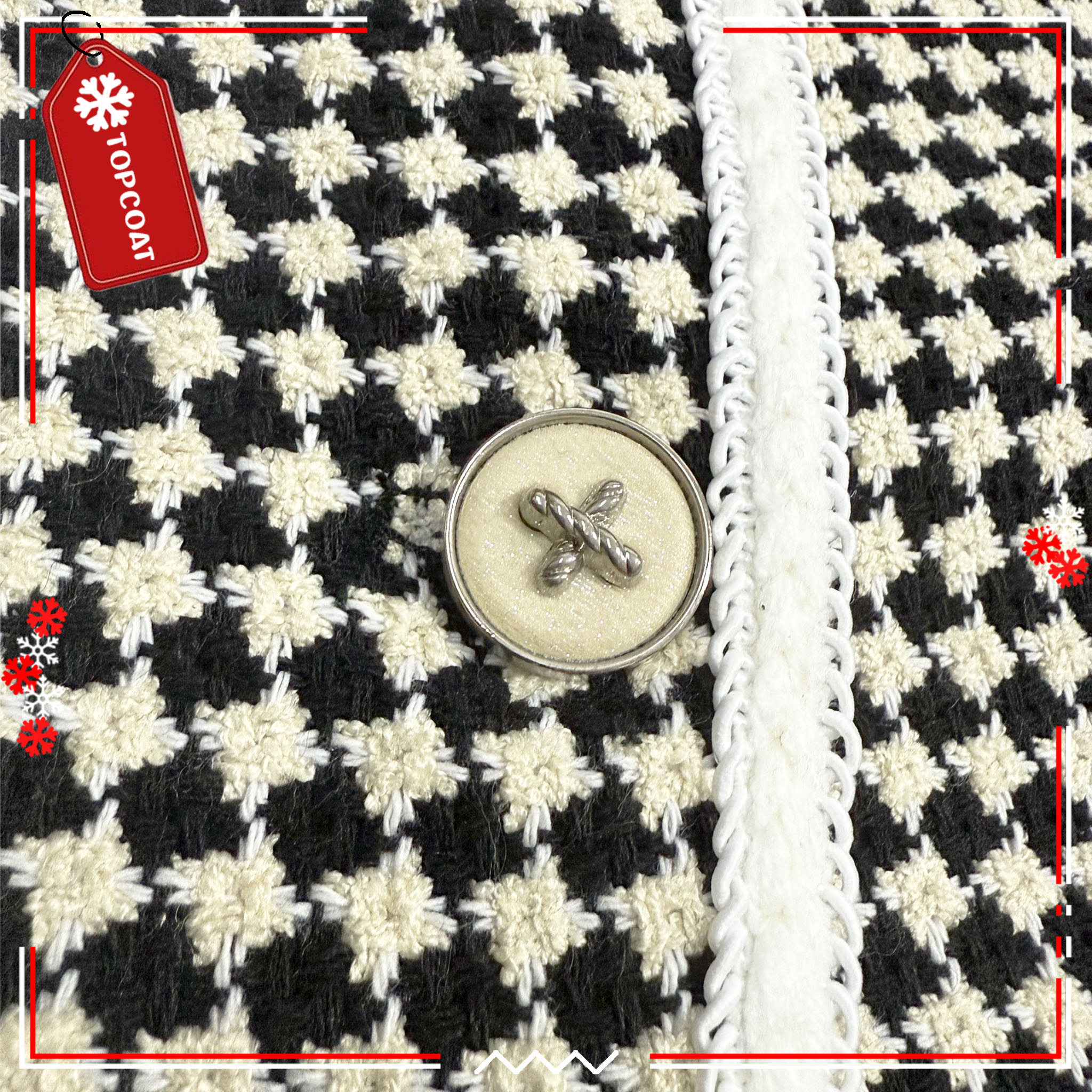 สูทผ้าทวิตลายดอกจิกทั้งตัว เนื้อผ้าคุณภาพดี ใส่ง่ายอยู่ทรง ซับในทั้งตัว