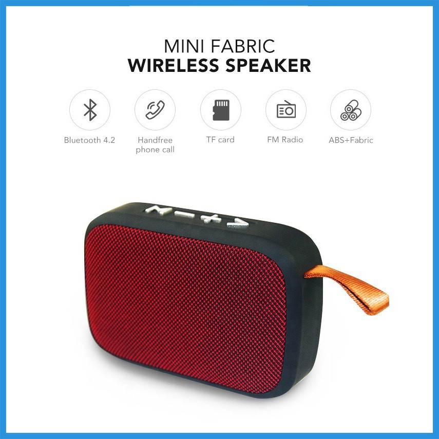 Clyzq รุ่นลำโพงบลูทู ธ : G2High Quality ลำโพงบลูทูธ Mini Wireless Bluetooth LED Speaker