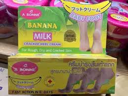Baby Foot Banana milk cracked heel cream (ครีมบำรุงส้นเท้าแตก)