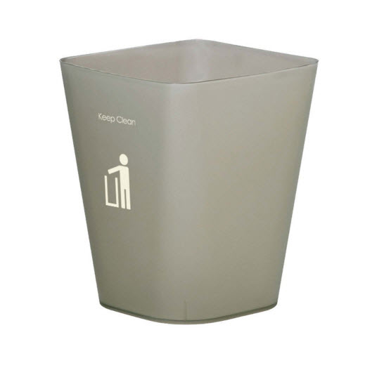 ถังขยะใส ทรงเหลี่ยม 11 ลิตร