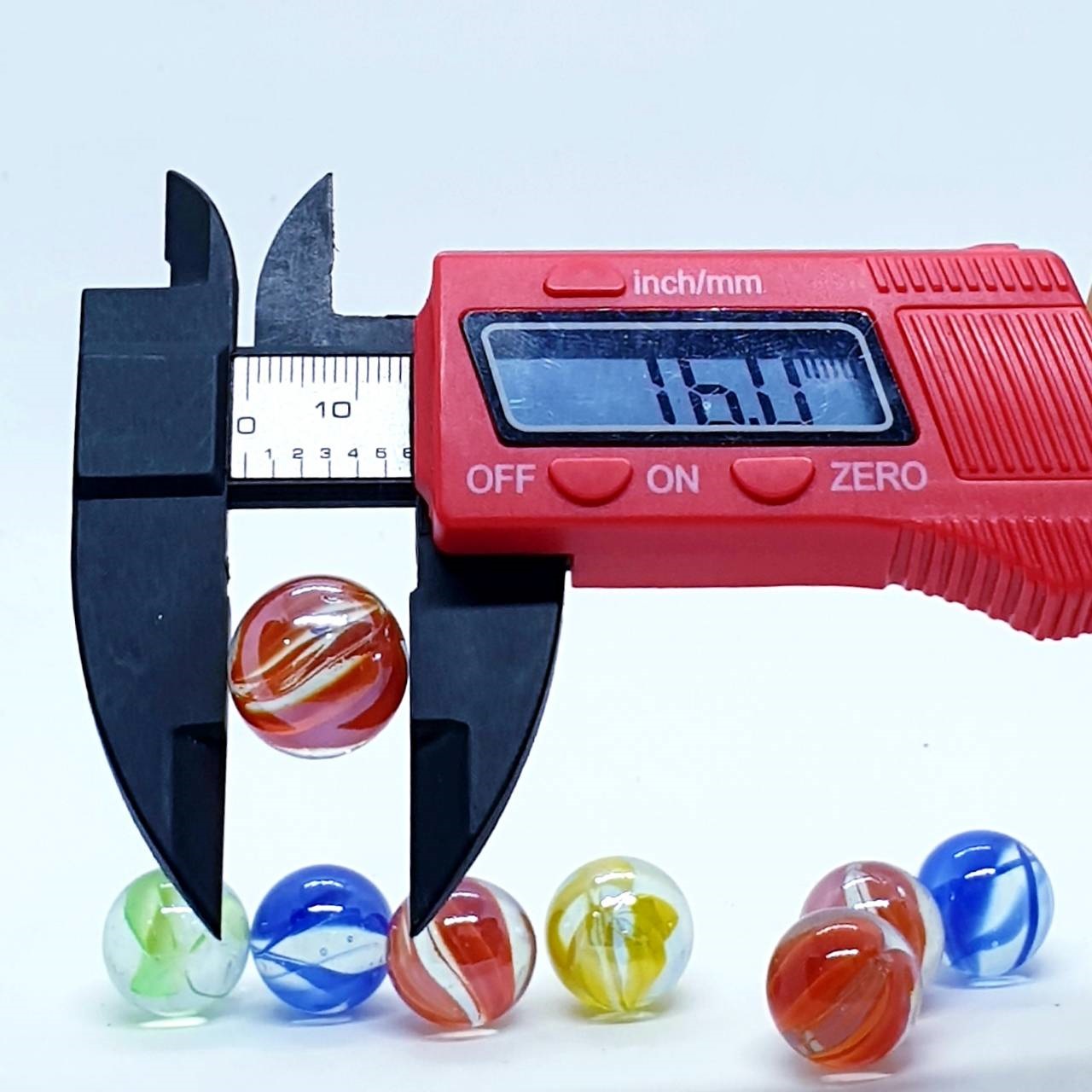 ลูกแก้ว สายรุ้ง 16 มิล แบบแผง