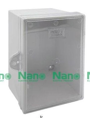 NANO ตู้กันน้ำพลาสติกฝาใส รุ่น NANO-11CW 4x6นิ้ว และ NANO-22CW 8X10นื่ว แบรน์นาโน รุ่นฝาใส ตู้กันน้ำฝาใส ตู้พลาสติกฝาใส
