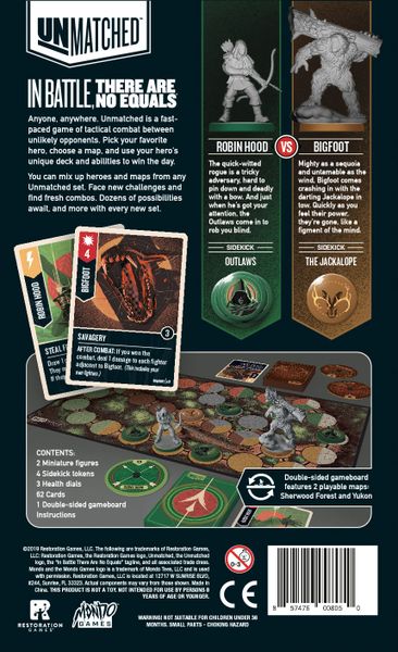 Unmatched: Robin Hood vs. Bigfoot