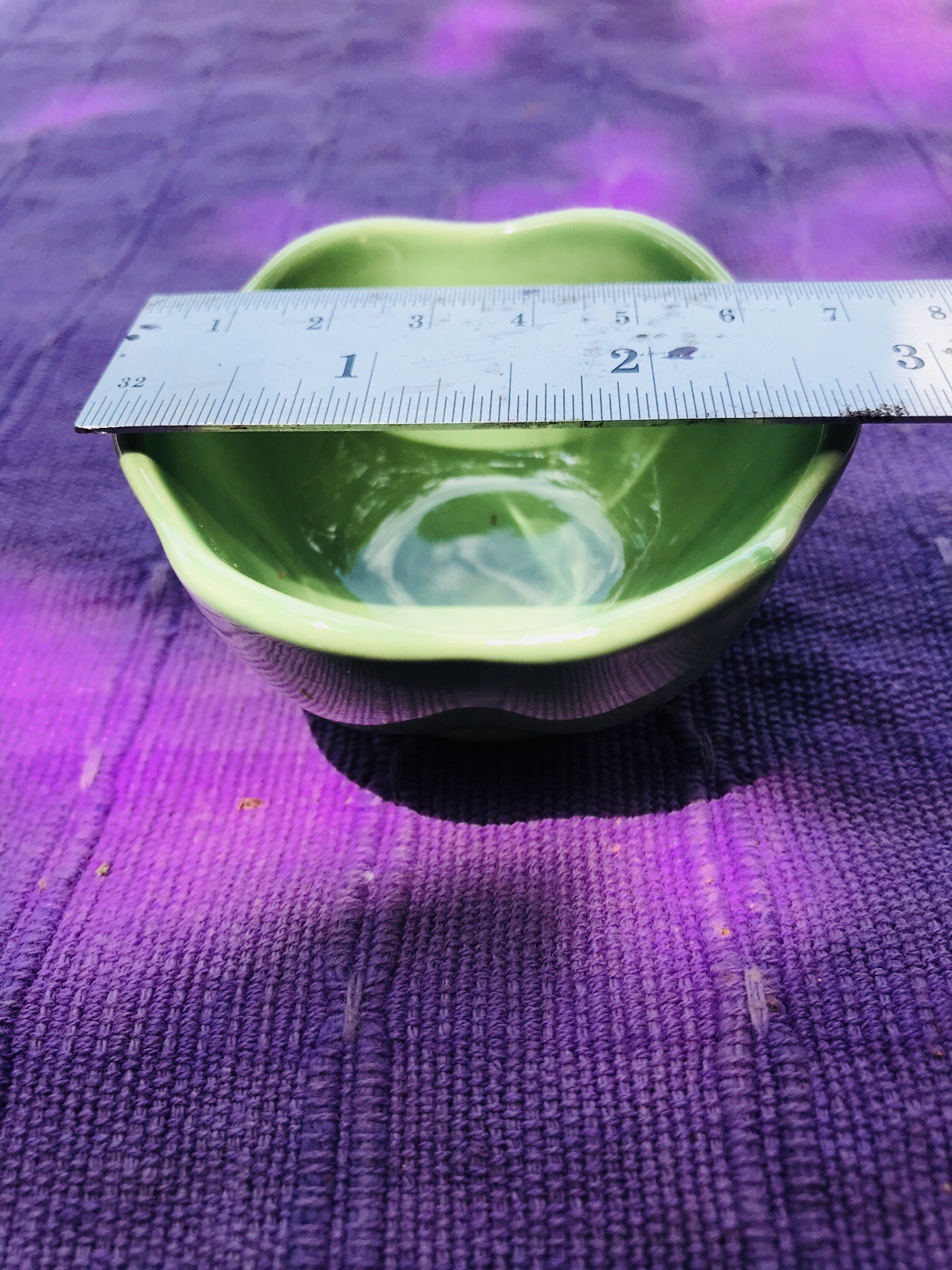 ถ้วยน้ำจิ้มกลีบบัว2.5คละสี