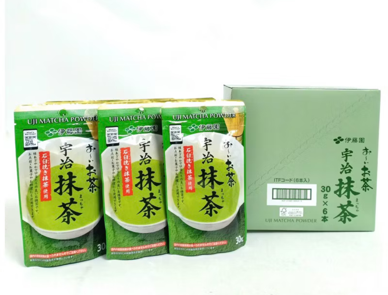 Itoen Oi Ocha Uji Matcha Powder ผงมัทฉะ พรีเมี่ยม