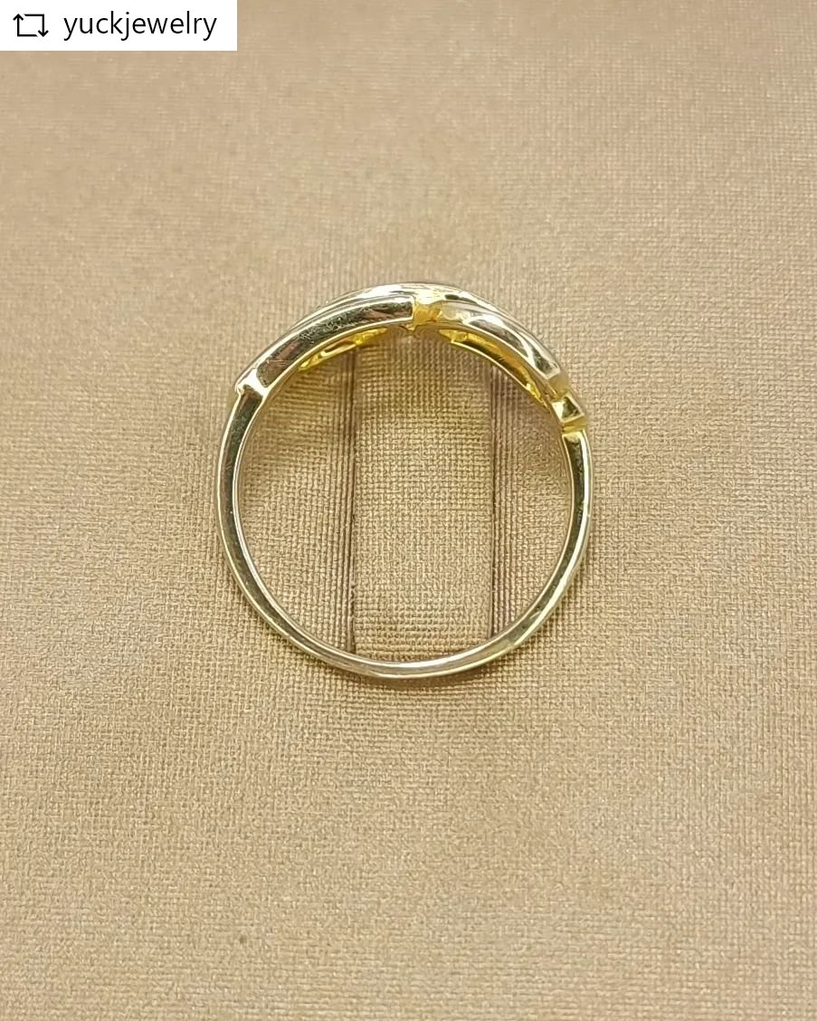 🚫ปิดการขาย(SoIdOut)🚫แหวนทองคำ 14K เพชรเกสร 1.5 ตัง 5 เม็ด 1 ตัง 4 เม็ด รวม 11.5 ตัง น้ำ 95-96 ความสะอาด vvs-vs ไซส์ 49 น้ำหนัก 2.47 กรัม