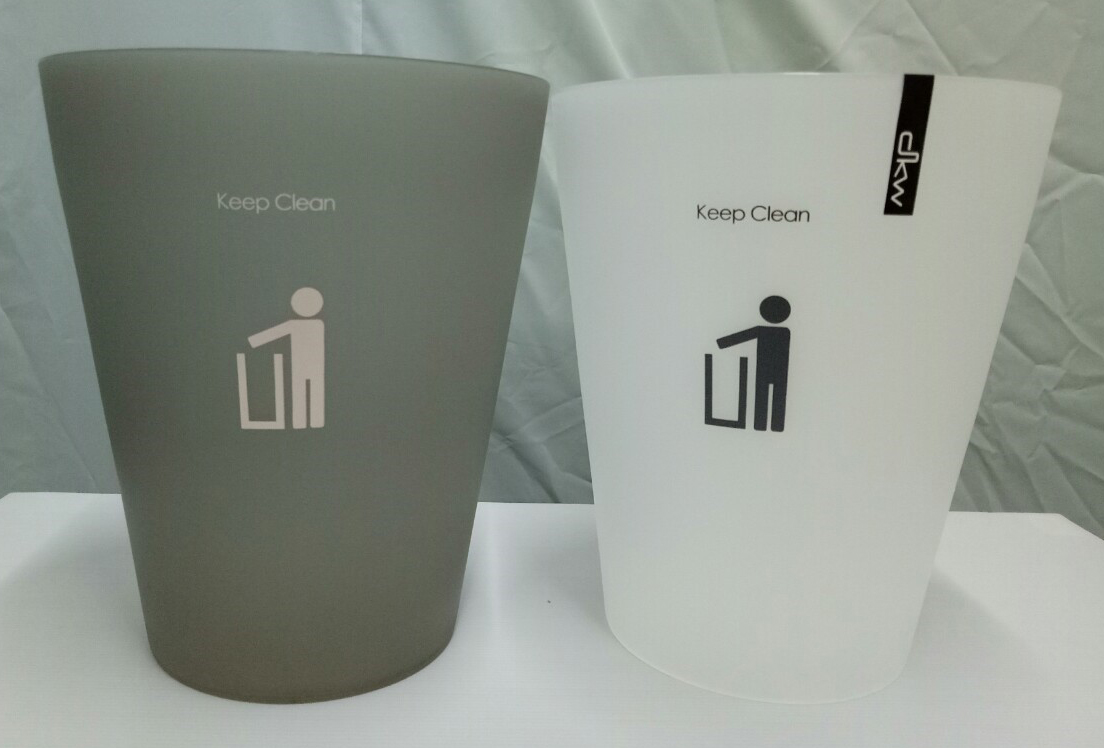 ถังขยะใส ทรงกลม 9 ลิตร