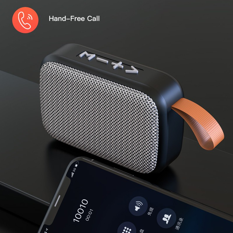 Clyzq รุ่นลำโพงบลูทู ธ : G2High Quality ลำโพงบลูทูธ Mini Wireless Bluetooth LED Speaker