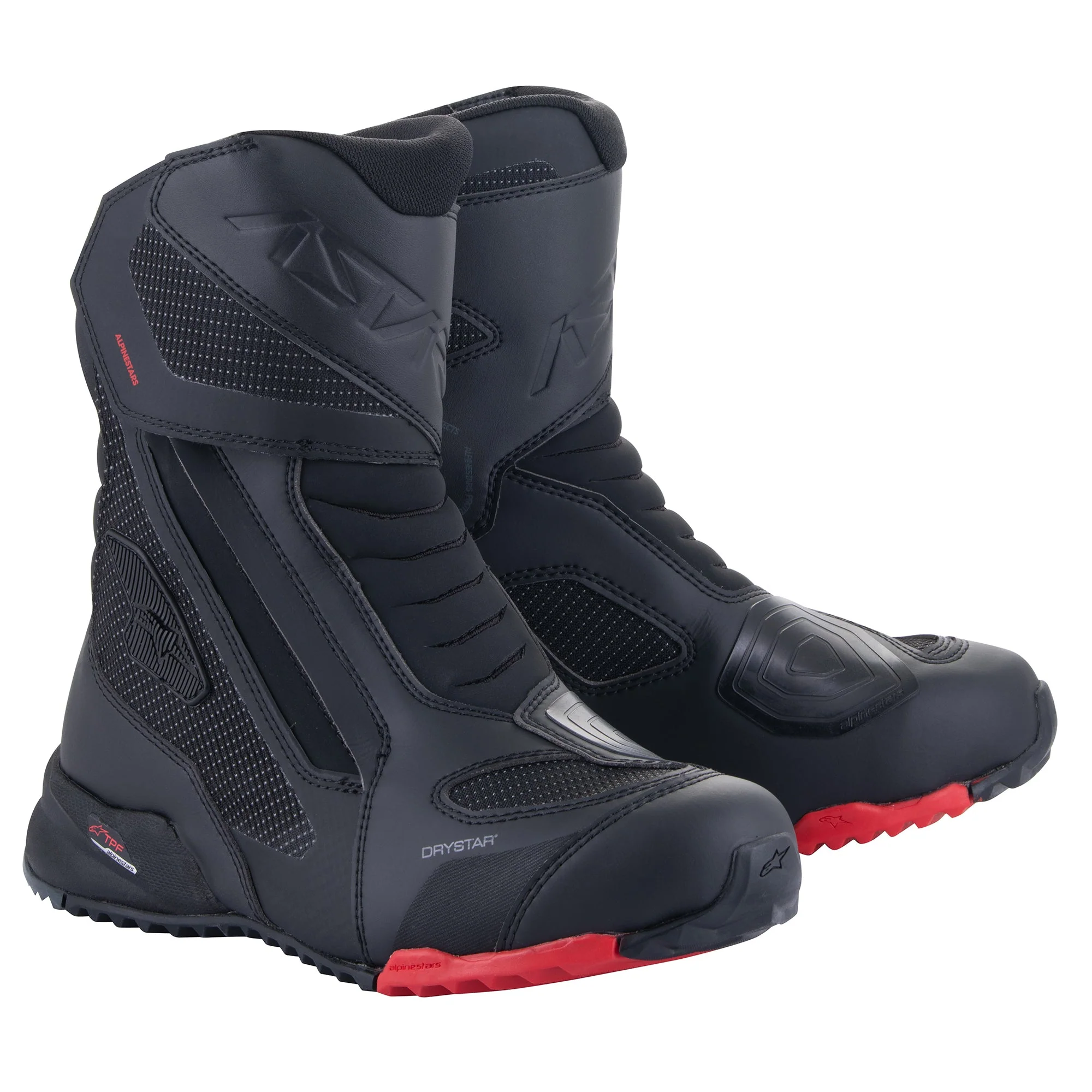 Alpinestars RT-7 DRYSTAR BOOTS (BLACK RED)