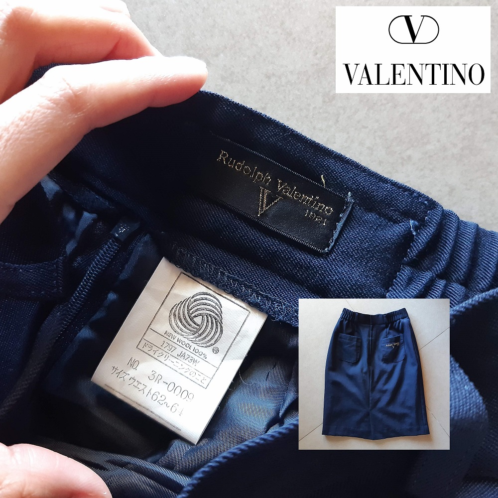 กระโปรงวินเทจมือสอง ป้ายแบรนด์ VALENTINO