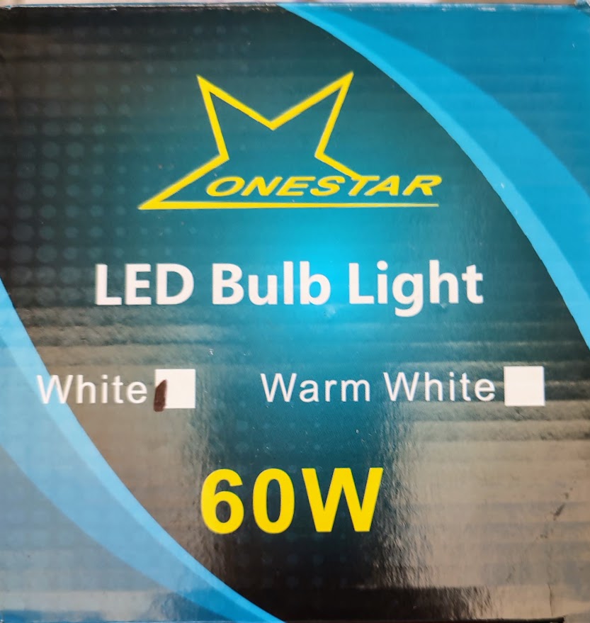 หลอดไฟ LED HIWATT หลอดไฟจั้มโบ้ LED 40W 50W 60W หลอดไฟขั้วเกลียว E27 สว่างมาก กันน้ำ แสงสีขาว