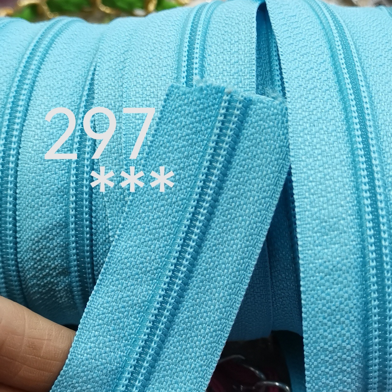 #5 ซิป 297ฟ้า 10เมตร