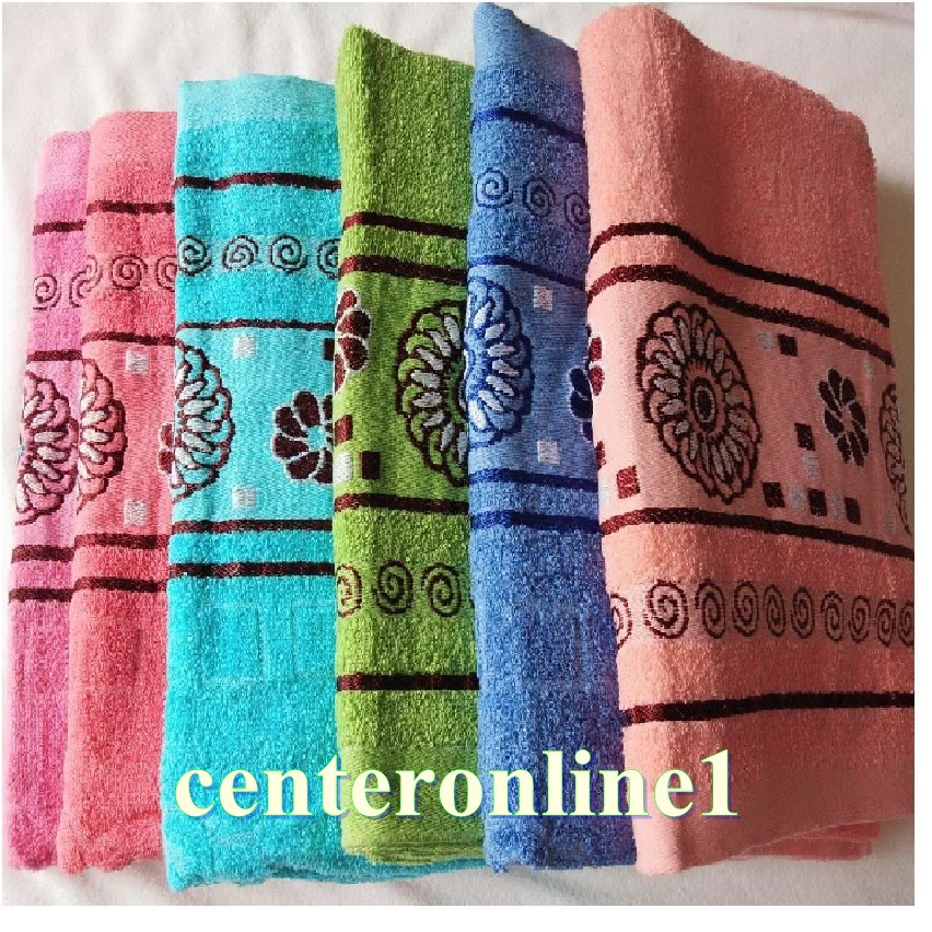 ผ้าสี ผ้ายกแพค 30x60 นิ้ว ผ้าขายส่ง ราคาผ้า เนื้อผ้าลาย จัดโปรขายถูก คละสี