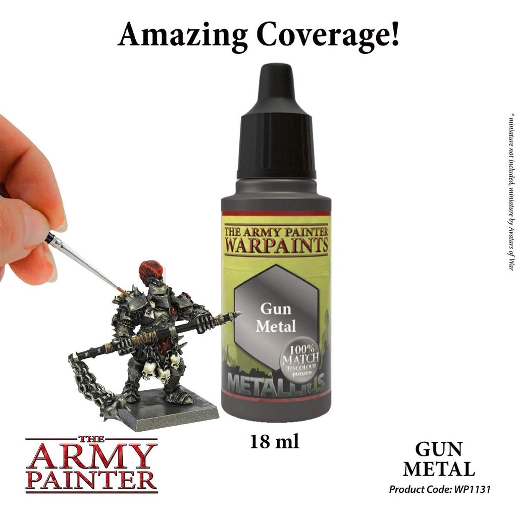 [Paint] Army Painter: Gun Metal