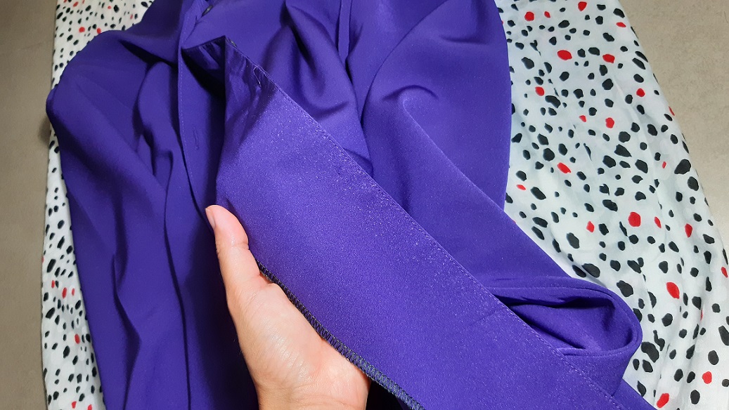 เสื้อเชิ้ตสีม่วงเข้มสวยๆ