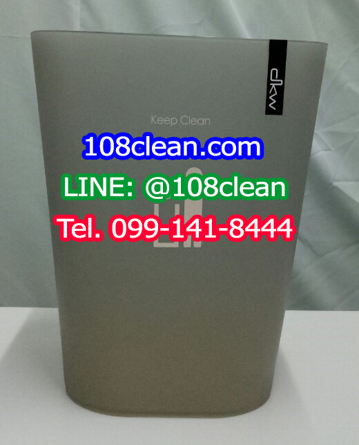 ถังขยะใส ทรงเหลี่ยม 11 ลิตร