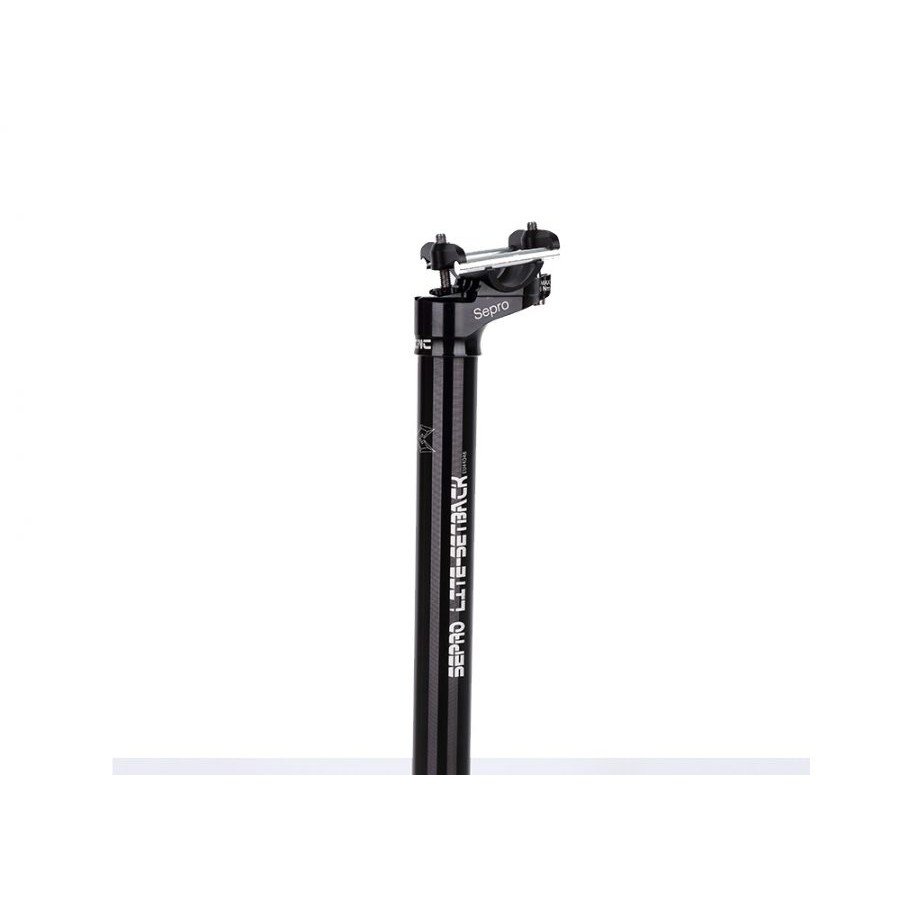 หลักอาน KCNC Sepro Lite SC Ti Bolts ดำ